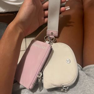 Lululemon Dual pouch wristlet